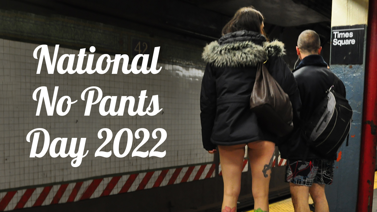 national no pants day 2022