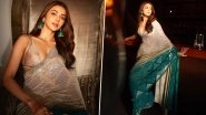 Rakul Preet Singh Looks Breathtakingly Beautiful and Gorgeous As She Poses in a Sequin Saree! (View Pics)