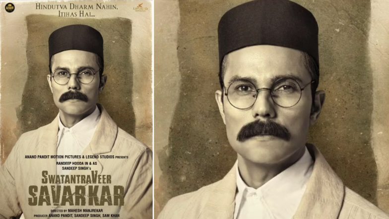 Swatantra Veer Savarkar: Randeep Hooda’s First Look As Vinayak Damodar Savarkar Unveiled (View Pic)