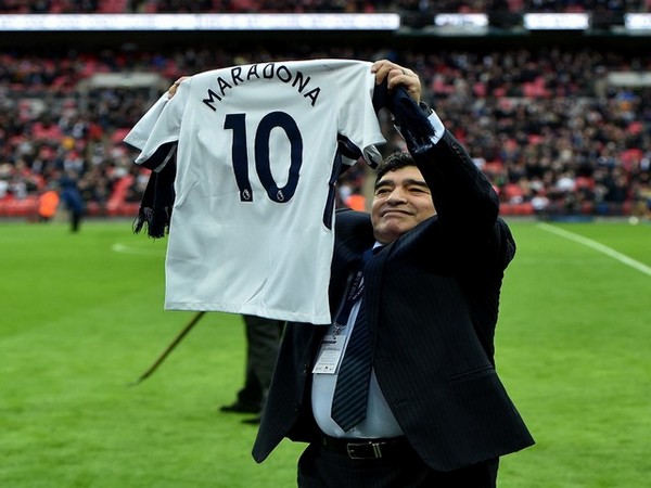 Diego Maradona's iconic 'Hand of God' shirt sells for record