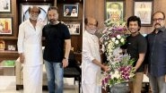 Kamal Haasan and Team Vikram Meet Rajinikanth Ahead of the Film&rsquo;s Release (View Pics)
