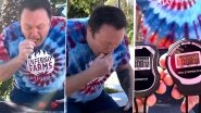 US Man Eats World&rsquo;s Hottest Chilli 'Carolina Reaper' To Set Guinness World Record; Watch Video