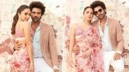 Kartik Aaryan and Kiara Advani Pack Some Floral Punch for Bhool Bhulaiyaa 2 Promotions (View Pics)