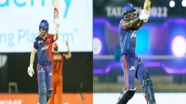 Sports News | IPL 2022: Clinical Delhi Capitals Defeat SRH to Keep Their Playoff Hopes Alive