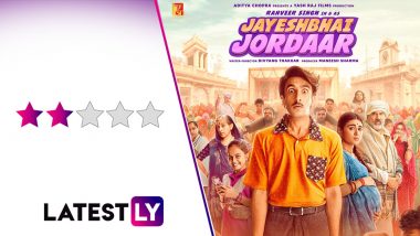 Jayeshbhai Jordaar Movie Review: Even Ranveer Singh's Sizzling Energy Can't Save This Fizzle of a Film! (LatestLY Exclusive)