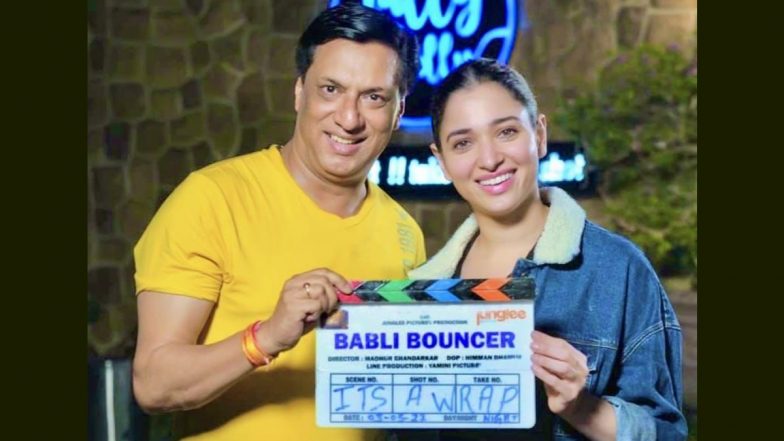 Babli Bouncer: It’s A Wrap For Tamannaah Bhatia – Madhur Bhandarkar’s Film! (View Pic & Video)