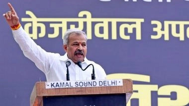India News | BJP Leader Urges CM Kejriwal to Remove Loudspeakers from Religious Places