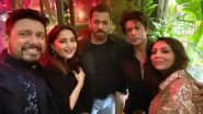 Madhuri Dixit Poses With Shah Rukh Khan and Salman Khan in This Epic Selfie From Karan Johar’s Birthday Bash (View Pic)