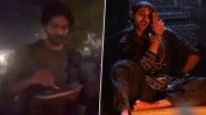 Kartik Aaryan Eats Papad-Rice at a Roadside Stall at 2 Am To Celebrate the Success of Bhool Bhulaiyaa 2