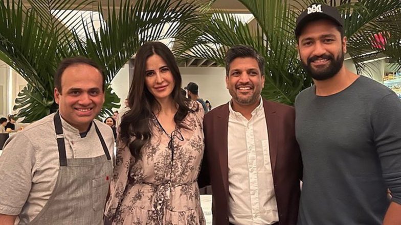 Katrina Kaif and Vicky Kaushal Visit Priyanka Chopra’s Indian Restaurant in New York City (View Pics)