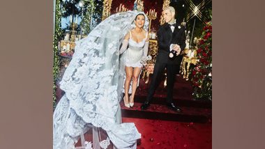 Entertainment News | 'Happily Ever After': Kourtney, Travis Release Pictures of Their Italian Wedding Ceremony