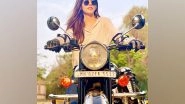 Entertainment News | Sanjana Sanghi Learns to Ride a Bike for Her Next Film 'Dhak Dhak'