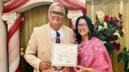 Entertainment News | Hansal Mehta Ties Knot with Safeena Husain, Longtime Partner of 17-year in Impromptu Wedding