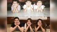 Entertainment News | Tara Sutaria Recreates Her Childhood Picture with Sister Pia and Friend Mishal After 20 Years
