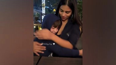 Entertainment News | Suhana Khan Posts Adorable Picture with Baby Brother AbRam on His Birthday