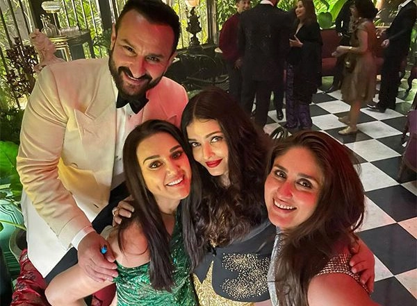 Entertainment News | Preity's 'Hotties' Gang, from Karan Johar's Birthday Bash Includes Saif, Kareena, Aishwarya