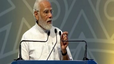 India News | 65,000 Property Cards Issued So Far Under Svamitva Yojana, PM Modi Says Drones to Play Vital Role for Farmers