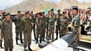 India News | Army Chief Gen Pande Visits Ladakh to Review Operational Preparedness