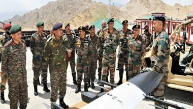 India News | Army Chief Gen Pande Visits Ladakh to Review Operational Preparedness