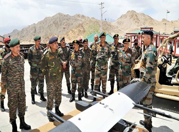 India News | Army Chief Gen Pande Visits Ladakh to Review Operational Preparedness