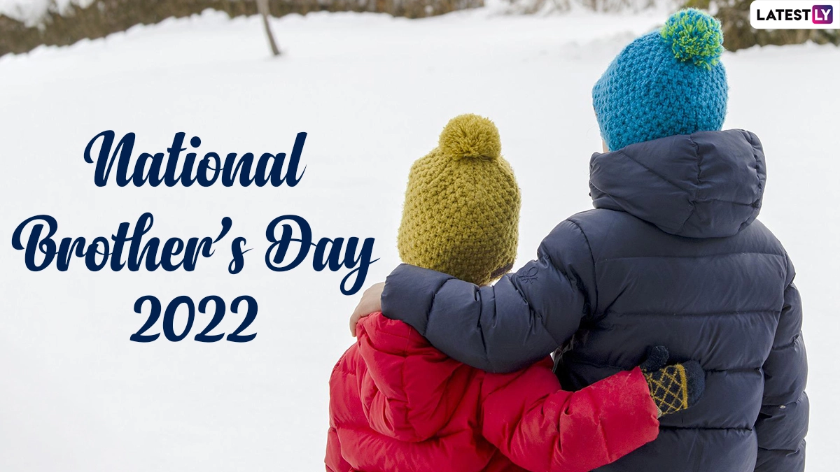National Brother’s Day 2022 Messages & HD Wallpapers Heartfelt Notes