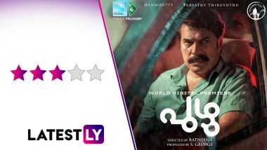 Puzhu Movie Review: Mammootty’s Fantabulous Negative Performance Anchors This Slow-Paced Psychological Drama (LatestLY Exclusive)