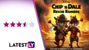 Chip ‘n Dale Rescue Rangers Movie Review: John Mulaney and Andy Samberg’s Film Revels in Its Meta Commentary! (LatestLY Exclusive)