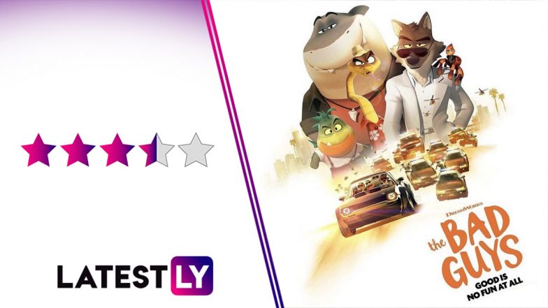 The Bad Guys Movie Review: Sam Rockwell, Awkwafina&rsquo;s Animated Film is a Familiar Tale with a Roguish Charm to It! (LatestLY Exclusive)