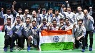 Thomas Cup 2022 Final Video Highlights: Relive All Three of India&rsquo;s Victories Against Indonesia in Historic Title Win