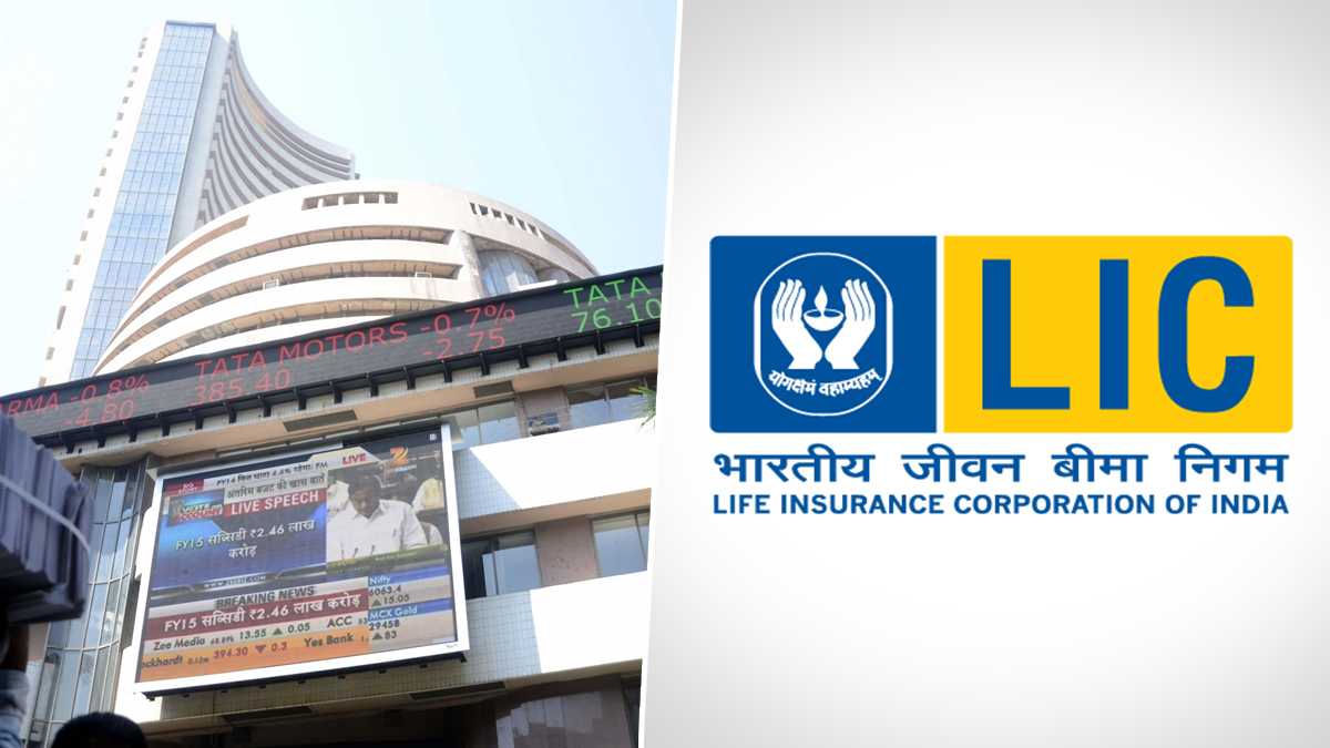 business-news-lic-share-lists-at-rs-865-9-discount-over-issue-price