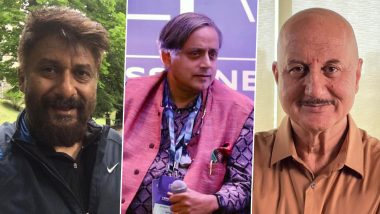 The Kashmir Files Twitter Row: Shashi Tharoor Responds to Vivek Agnihotri, Anupam Kher's Digs on His Late Wife Sunanda Pushkar