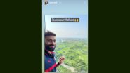 Virat Kohli Reacts on Reaching Kolkata for IPL 2022 Playoffs, RCB Star Shares Instagram Story (See Pic)