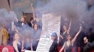 Entertainment News | Cannes 2022: Female Protestors Disrupt Red Carpet Event, Unleash Smoke Grenades