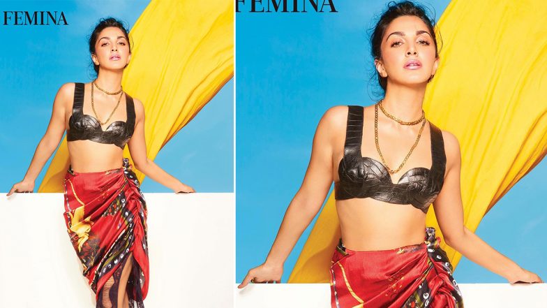 Kiara Advani Looks like a Bombshell in Bikini Paired With Floral Sarong for a Magazine (View Pic)