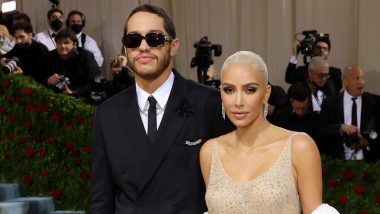Pete Davidson and Kim Kardashian Show the World They Are in Love in a PDA Packed Video (Watch Video)