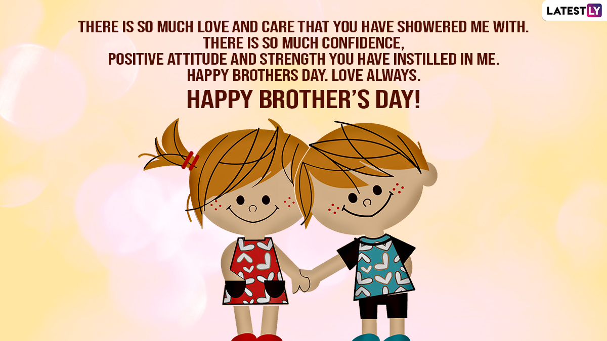 Happy Brother's Day 2023: Celebration, Wishes, Messages & HD Images