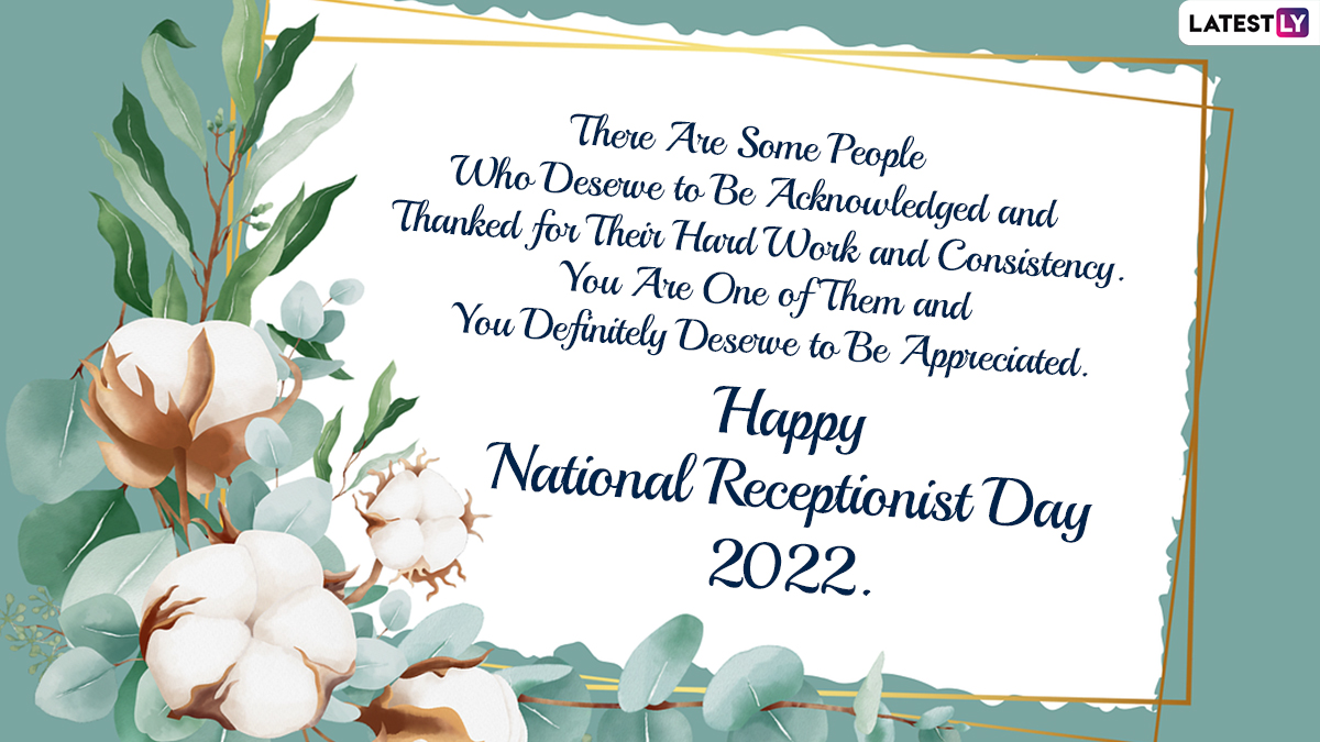 National Receptionists Day 2022 Images & HD Wallpapers for Free