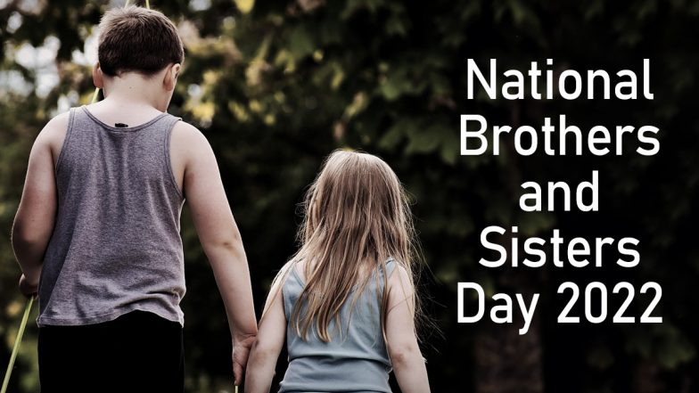 Happy National Brothers And Sisters Day 2022 Wishes & Greetings: Send WhatsApp Messages, HD Images And Wallpapers To Your Siblings On This Super Cool Day!