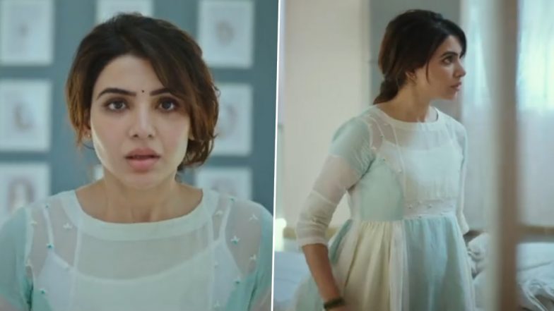 Yashoda: Samantha Ruth Prabhu’s Character Looks Trapped In This First Glimpse From Hari Shankar-Harish Narayan’s Film (Watch Video)