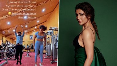 Samantha Ruth Prabhu Gives Us Major Fitness Goals As She Shares Glimpse of Her Intense Workout Session in Kashmir!