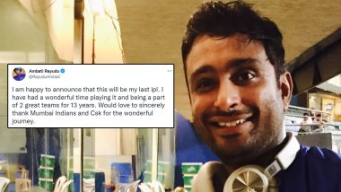 Ambati Rayudu Announces Retirement From IPL After Ongoing 2022 Season, Deletes Tweet Later