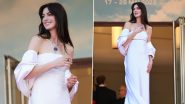Cannes 2022: Anne Hathaway Looks Pristine As She Walks the Red Carpet in a White Strapless Armani Privé Gown (View Pics)