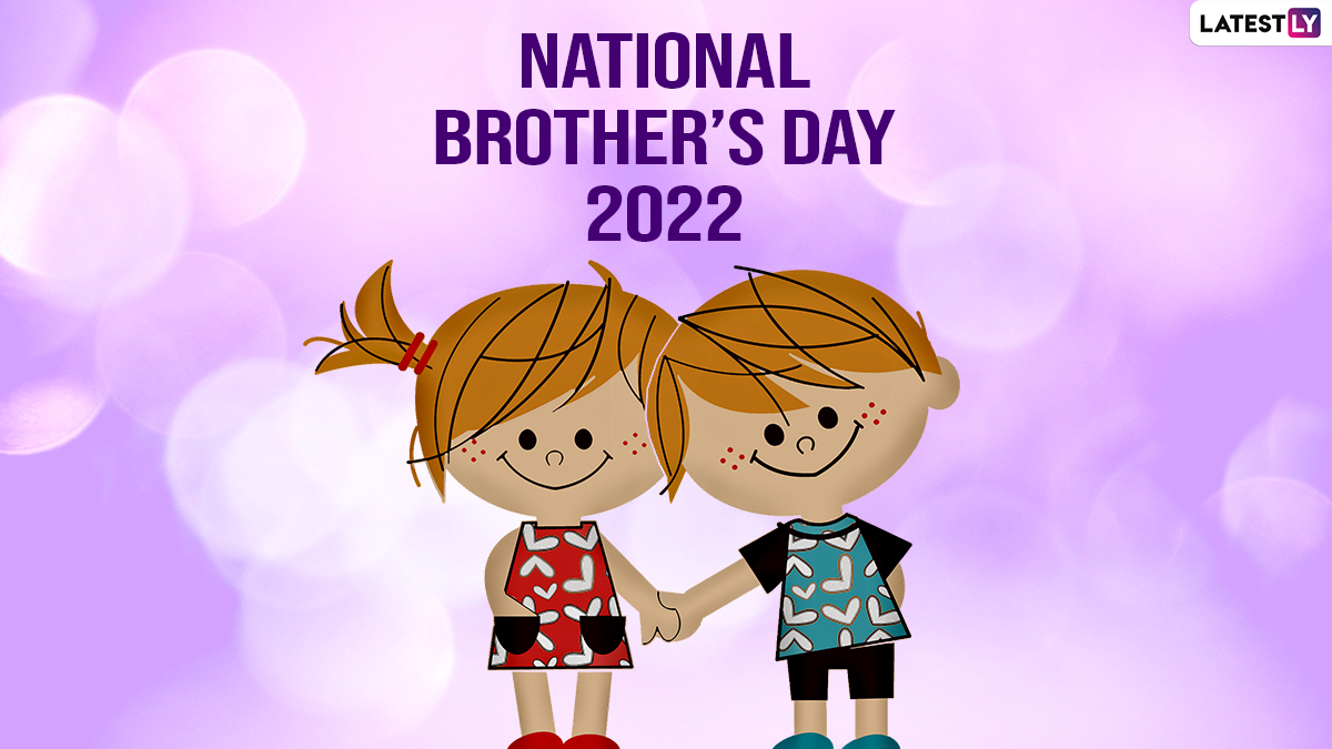 Festivals & Events News Send National Brother's Day 2022 Messages
