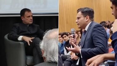 Indian Officer Siddharth Verma Counters Rahul Gandhi’s ‘India Not a Nation’ Theory at Cambridge Event; Watch Video