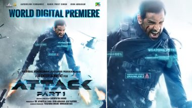 Attack – Part 1 OTT Premiere: John Abraham, Rakul Preet Singh, Jacqueline Fernandez’s Film To Arrive on ZEE5 on May 27!