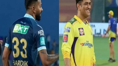 Sports News | IPL 2022: CSK Skipper MS Dhoni Wins Toss, Opts to Bat Against Leaders Gujarat Titans