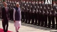 World News | PM Modi Receives Guard of Honour at Federal Chancellery in Berlin