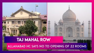 Allahabad High Court Says No To Opening Of Rooms In Taj Mahal: Highlights
