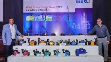 Business News | KSB Limited Launches All New 'Aqua Series' Pumps to Strengthen Their Domestic Product Basket