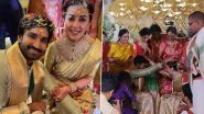 Aadhi Pinisetty and Nikki Galrani Are Married; Check Out Pics from Their Traditional Wedding!